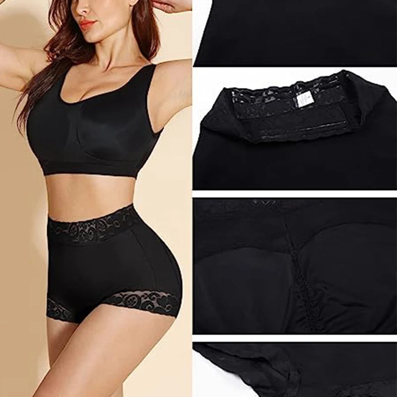 Ropa interior adelgazante para mujer, moldeador de cuerpo, Fajas, levantador de glúteos, bragas de Control, pantalones cortos
