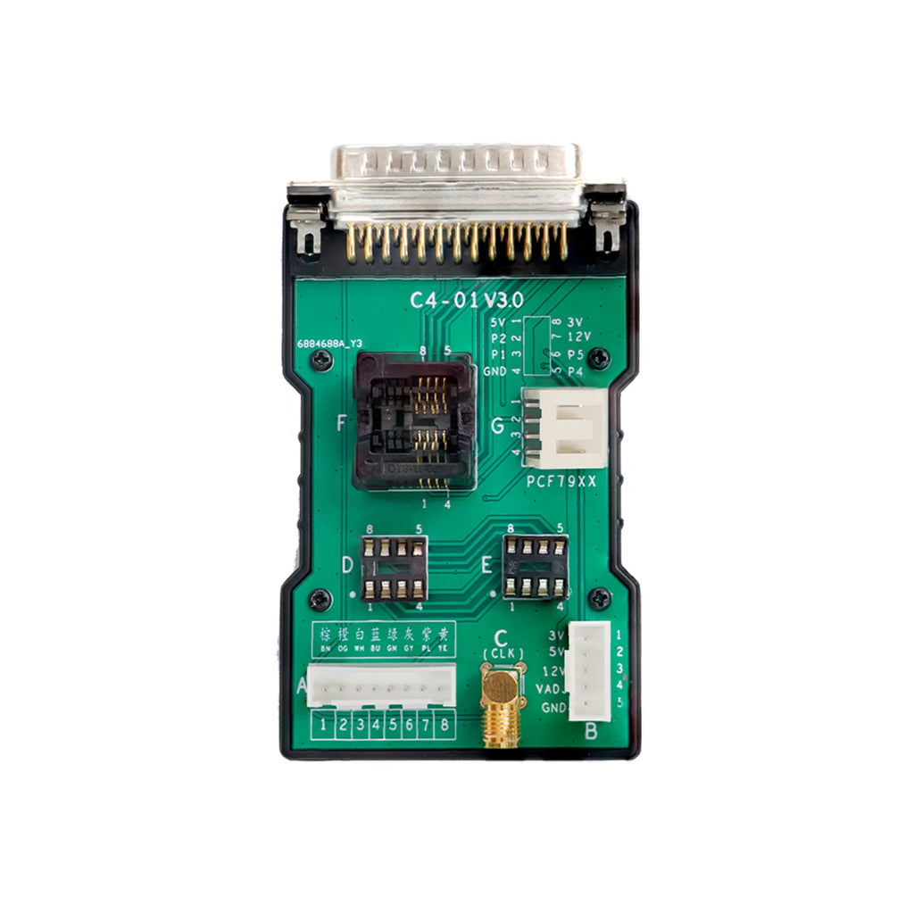 Herramienta de programación OBDSTAR MP001 con unidad principal C4-01 W004/W005 y EEPROM y adaptador MCU para OBDSTAR P002 P003 DC706