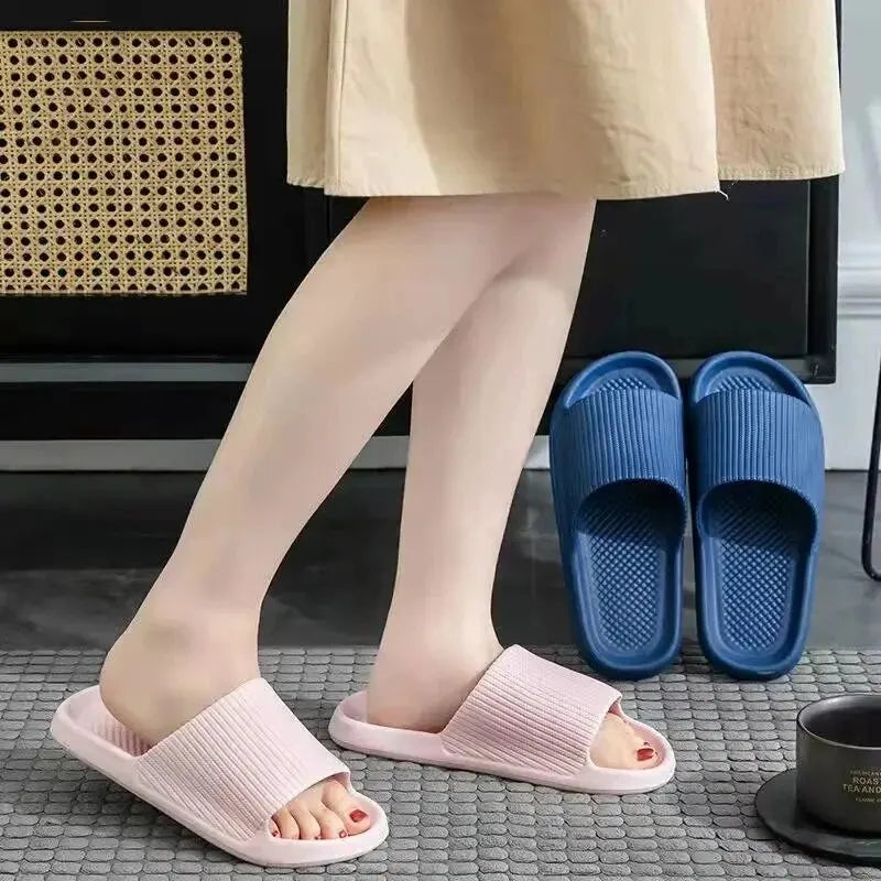 Zapatos de ducha de masaje de suela suave para mujeres, hombres y parejas, zapatillas de baño impermeables antideslizantes para el hogar, ocio, moda
