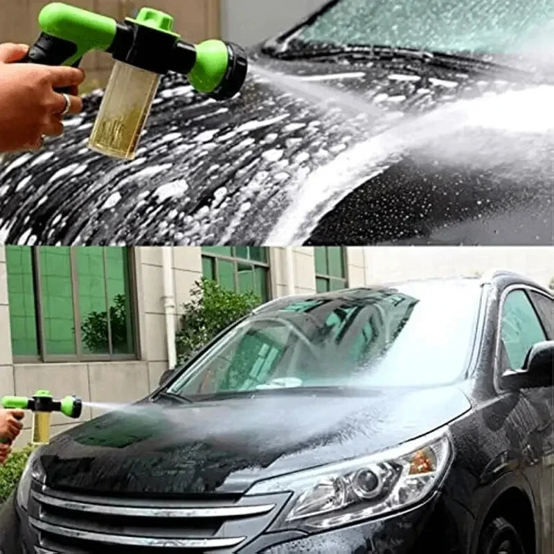 Pistola de agua portátil con lanza de espuma, boquilla de alta presión de 3 grados, rociador para lavadora de coches, herramienta de limpieza, herramienta de lavado de jardín para automóvil