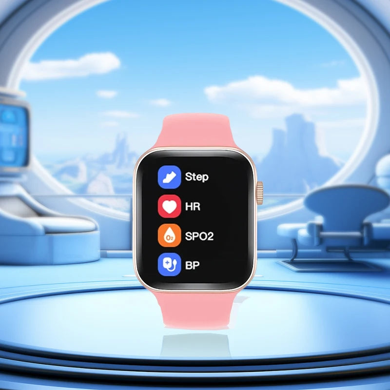 Reloj inteligente T168 con llamadas inalámbricas para responder llamadas, reloj inteligente deportivo completamente táctil para mujeres y hombres