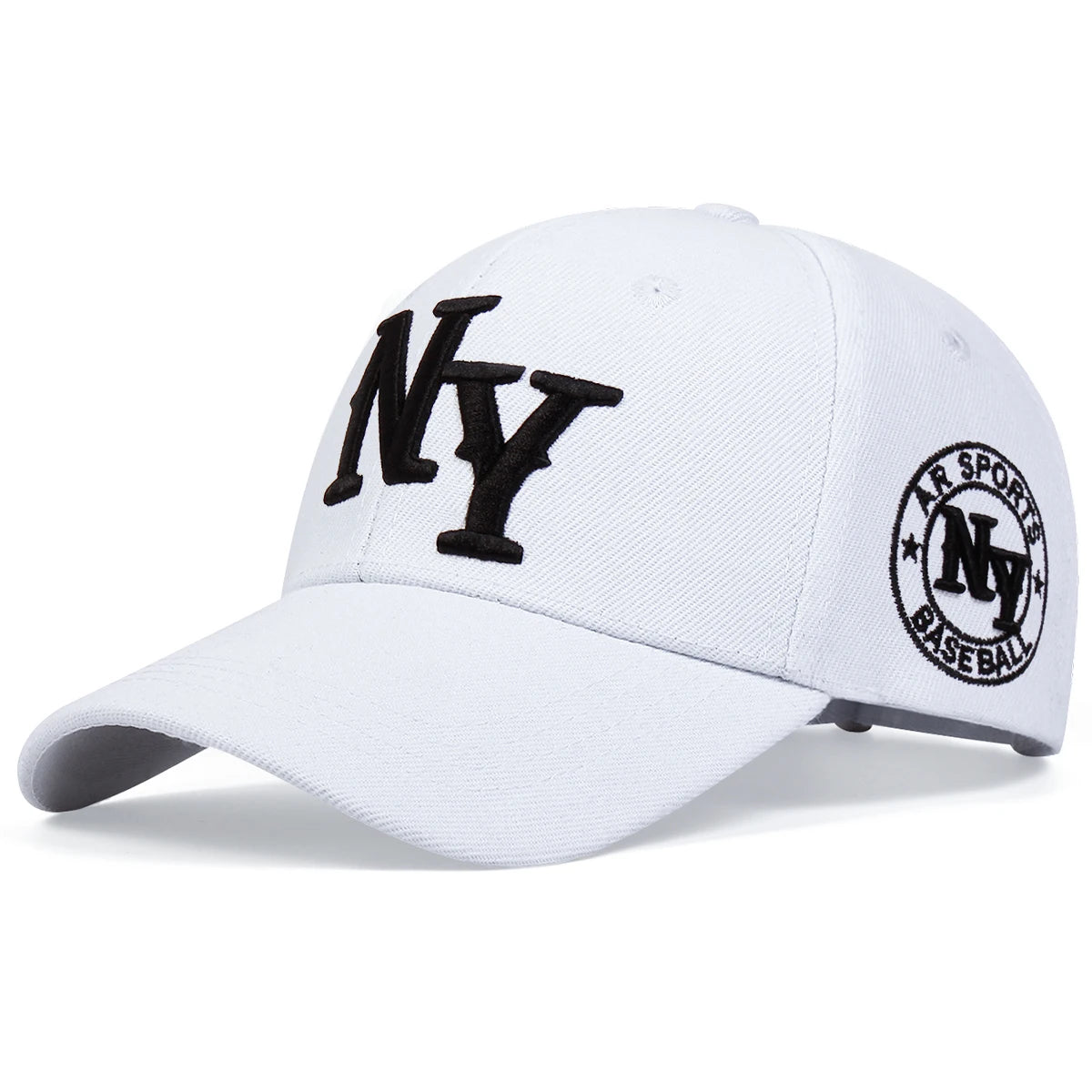 Sombreros de Hip Hop con bordado de letras a la moda, gorras de béisbol informales ajustables para exteriores, sombrero protector solar