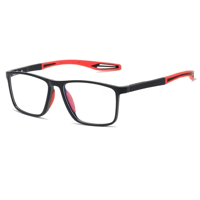 Gafas de lectura antiluz azul ultraligeras TR90, gafas deportivas para presbicia, gafas ópticas de visión de lejos para hombres y mujeres, dioptrías a + 4,0